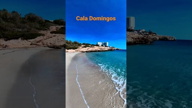 Die Cala Domingos, zwischen Cala Murada und Calas de Mallorca. www.mallorca-majorca.de