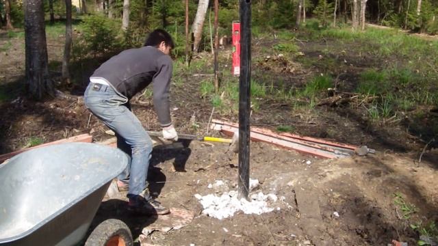 уплотнение грунта вокруг сваи смотреть онлайн