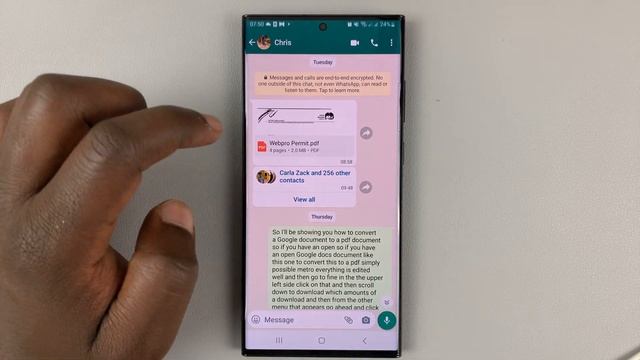 How To Open & Read PDF Files On Samsung Galaxy S23s смотреть онлайн