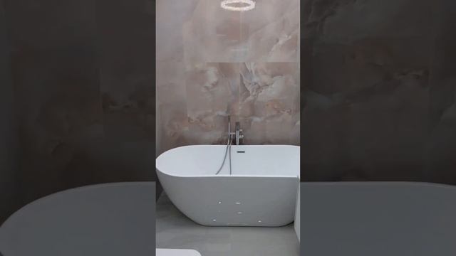 Ванная комната #дизайнинтерьера #декорстен #декордлядома #ваннаякомнатадизайн #ваннаподключ #ванна
