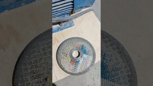 Чистка профильной трубы от старой краски,ржавчины