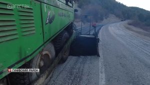 В Дагестане ремонтируют участок дороги Махачкала-Буйнакск-Леваши-Верхний Гуниб