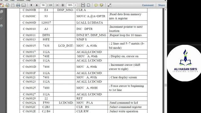 LCD interfacing with 8051 Microcontroller | Proteus simulation | Practical 9 | Ali Hasan Sir смотреть онлайн