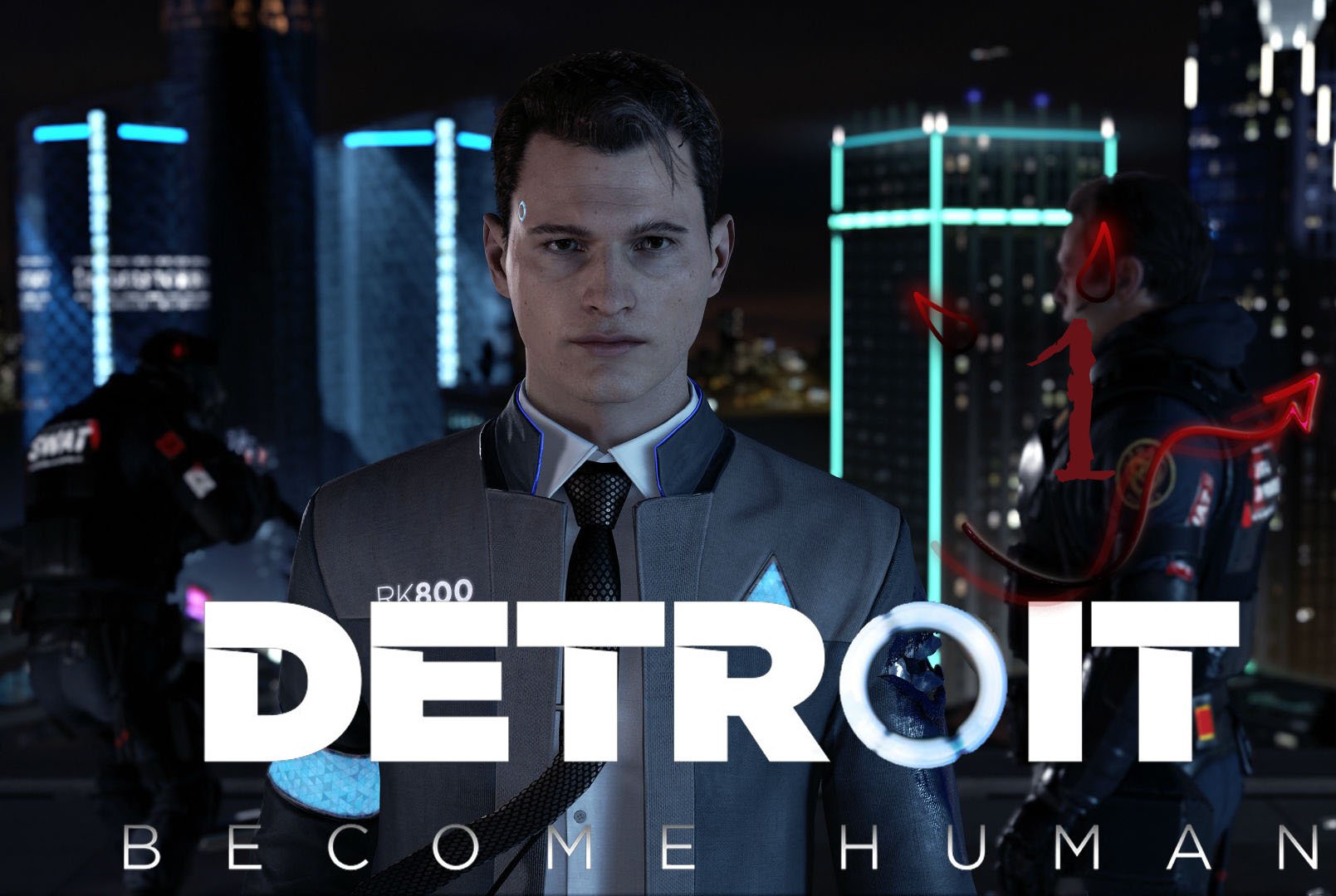 Detroit  Become Human ❤ 1 серия ❤  Трое в лодке, сидят грустят без водки.