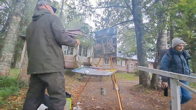 Пленэр на Академической даче им. И.Е. Репина