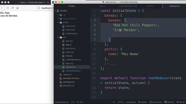 0013-05 Conectando com connect, mapStateToProps (Aula React & Redux) смотреть онлайн