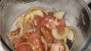 Шашлык в рукаве