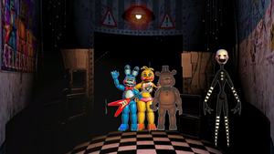 5 ночей с фредии 2 ремастер 3 ночь