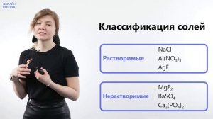 Соли. Урок 13.2. Химия 8 класс