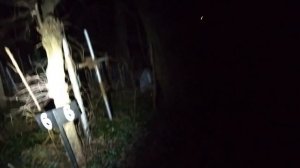 НАШЛИ МЕСТО РИТУАЛА ИЛИ ОБРЯДА НОЧЬ НА КЛАДБИЩЕ