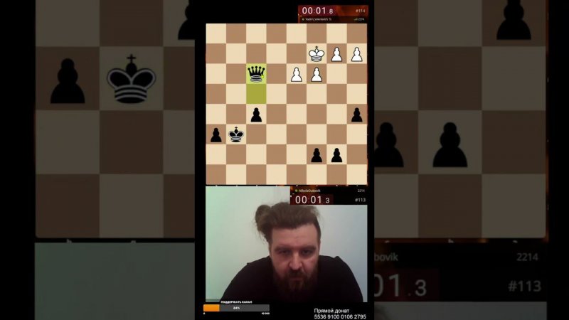 АГЕНТ 007! // НИКОЛАЙ ДУБОВИК #chess #шахматы #shorts