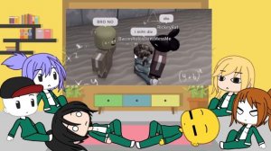 💗Roblox Characters React To roblox SQUID GAME Videos 💗 ||Gacha Lovely || Part 10!