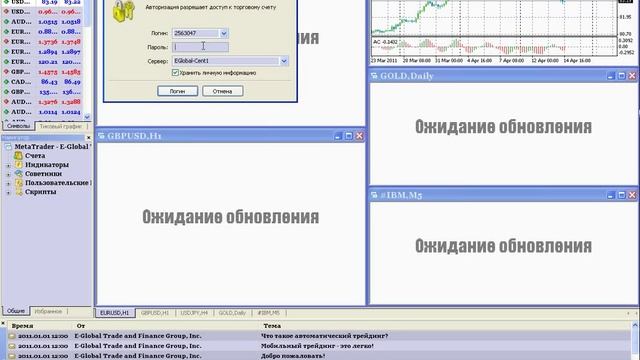 Автоматическая торговля на форекс (Установка и настройка советника Gepard 3 2 1)