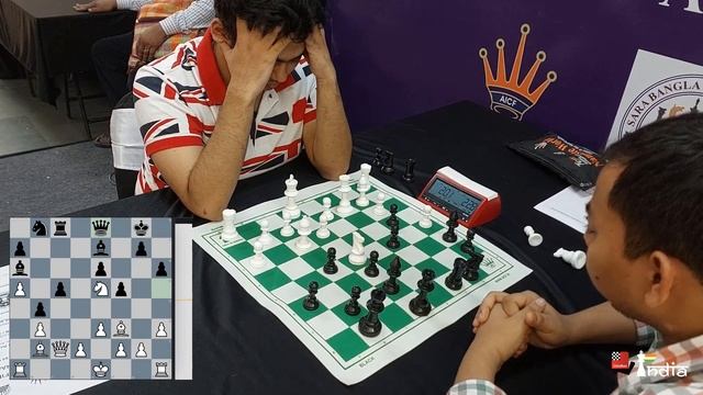 Opening Trap in the Keymer variation - GM Diptayan v Mrityunjay | Tata Steel Festival 2023 Blitz