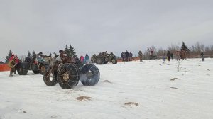 Гонки на пневмоходах (каракатах), эстафета