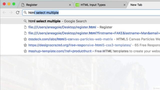 183 HTML Forms 2 смотреть онлайн