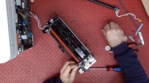 HP Color LaserJet Pro MFP M477 series. Replace Fuser film and pressure roller.