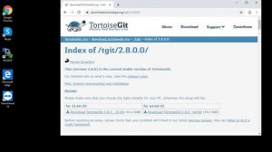 Tortoise Git installation - 2197