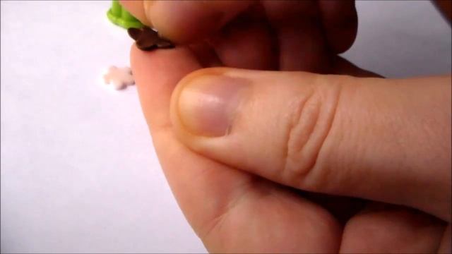 Как сделать сережки и браслет КОФЕЙНЫЕ ЗЕРНА из полимерной глины DIY смотреть онлайн