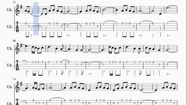 Ukulele Tab: How to play Nuvole Bianche by Ludovico Einaudi смотреть онлайн
