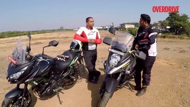 Suzuki V-Strom 650 XT vs Kawasaki Versys 650 | OVERDRIVE смотреть онлайн