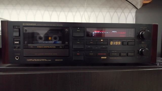 Pioneer CT-A7D кассетная дека Hi-Fi, винтаж 1986 г. смотреть онлайн