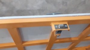 Устанавливаем люк напольный на кухню (с газовыми амортизаторами самоподъемный - 900X600 мм).