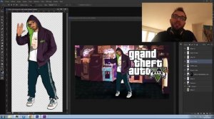 TUTO: Créer une illustration façon GTA V sur Photoshop