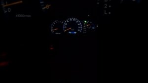 Подсветка приборной панели Toyota Corolla 120, настройка яркости.