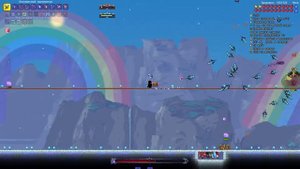 Calamity mod. Террария за разбойника. Королева слизней в режиме мастер-смерть.