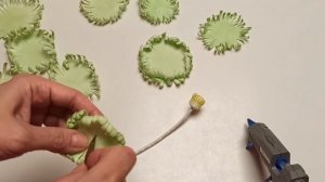 ХРИЗАНТЕМА из фоамирана. МК.