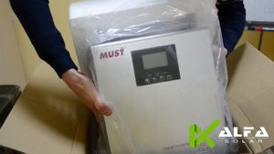 Гибридный автономный инвертор Must 3K PK. Распаковка