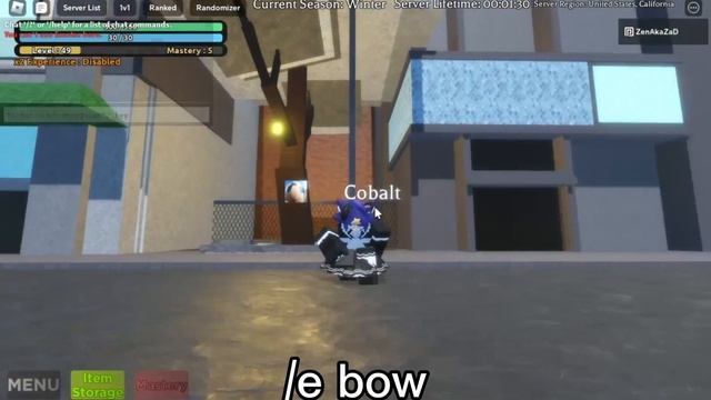 All Emotes In Sakura Stand смотреть онлайн