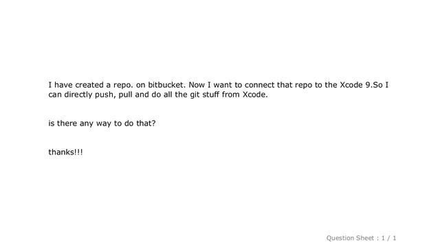iOS : How to configure Xcode with BitBucket смотреть онлайн