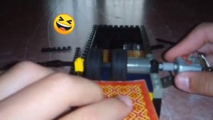 Лего-банкомат (почти) без деталей лего техник!!!