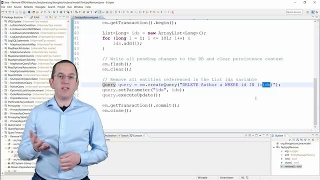 Hibernate Tip: The Fastest Option to Remove a List of Entities смотреть онлайн
