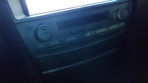 Нестандартная подсветка блока климата на Toyota Camry XV40