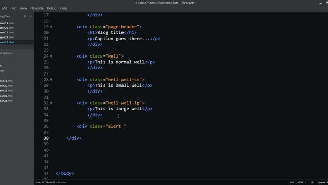 Web Malayalam 23 Bootstrap Alerts, Well, Page-header смотреть онлайн