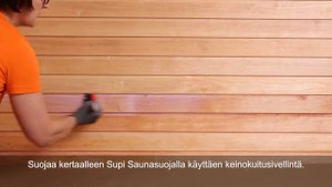 Состав для бань и саун Tikkurila Supi Saunasuoja