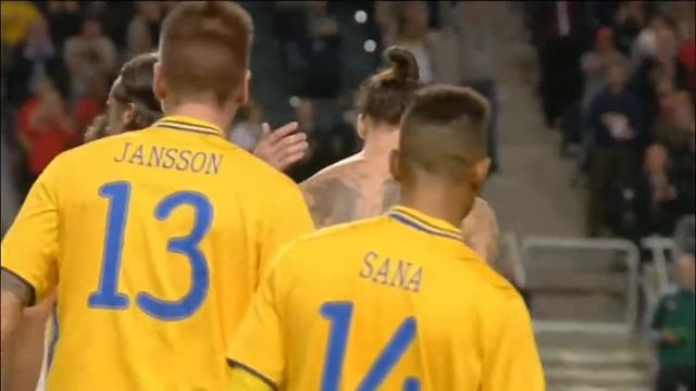 Фантастический гол Ибрагимовича в ворота сборной Англии смотреть онлайн