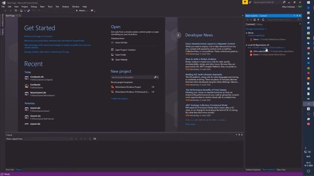 How to do a Clone operation from GitLab in Visual Studio #Clone смотреть онлайн