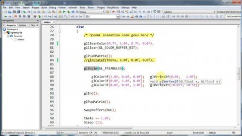 OpenGL - Урок 1 - Первая программа