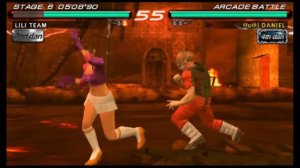 Tekken 6 Christie Monteiro VS Lars HD Stage Breaking Fight