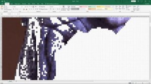 Meme Face Thanos in MS Excel