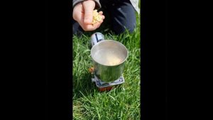 Как Я готовлю на газовой горелке на природе!