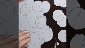 Мастер-класс для детей 5-7 лет. Рисование гуашью " Конфетти".