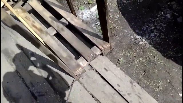 Козлы для горбыля.