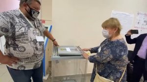 Запасная урна для голосования опломбирована неправильно