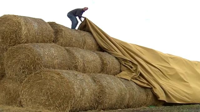 Укрывной флис типа SB от Ланитэкс для временного накрытия сена и соломы смотреть онлайн