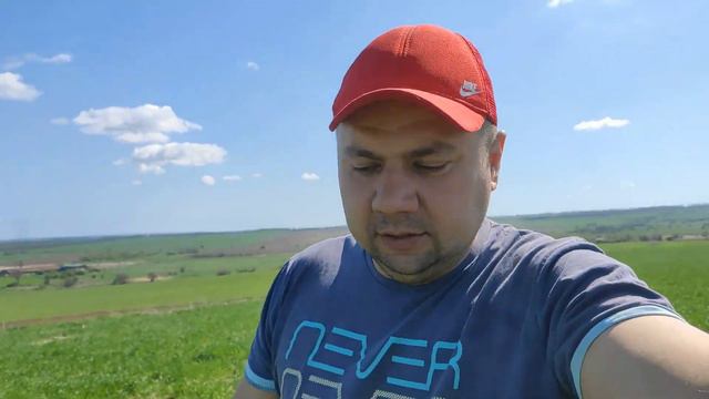 Обработка озимой пшеницы гербицидами.